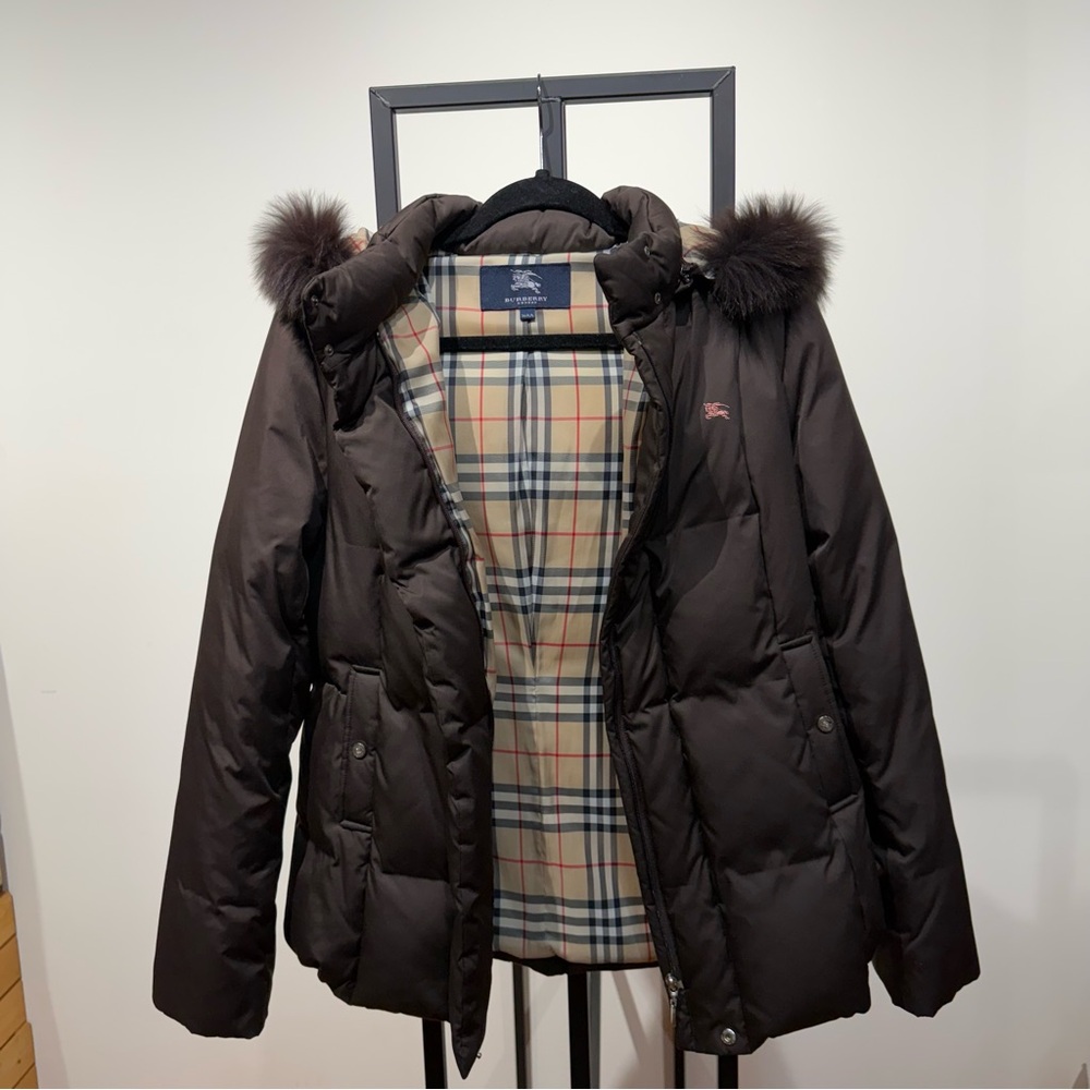 Burberry Quilted Down Jacket — Authentic
